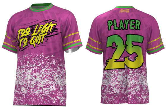 Too Legit to Quit Jersey