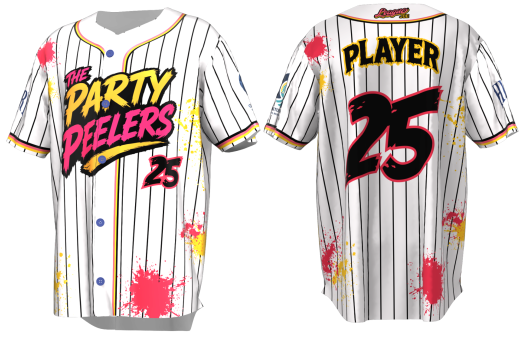 The Party Peelers Official Jersey