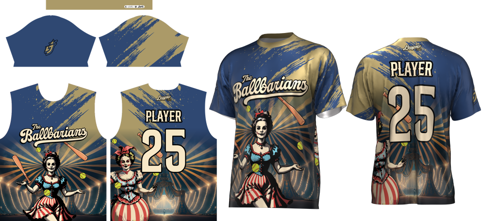 THE BALLBARIANS Official Jersey