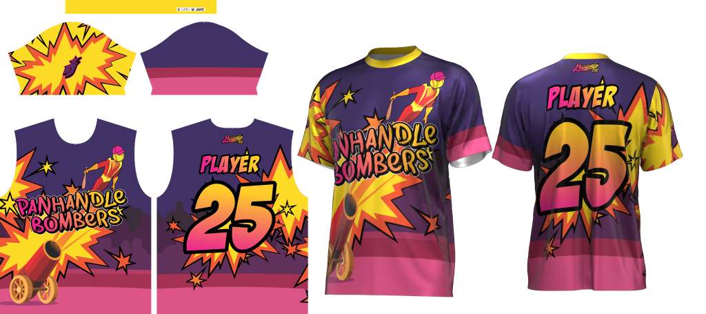 PANHANDLE BOMBERS Official Jersey