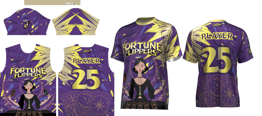 FORTUNE FLIPPERS Official Jersey