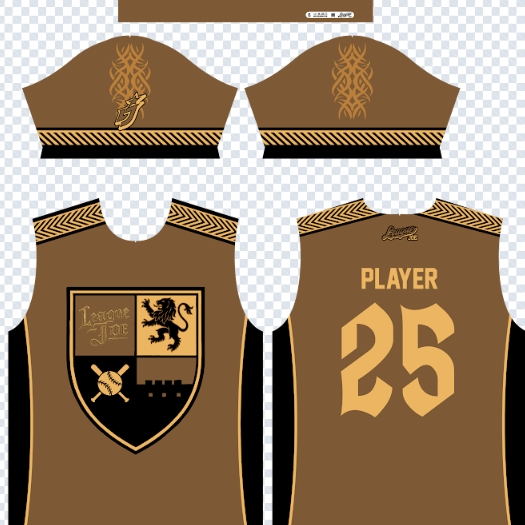 Dragons and Dingers Official Away Jersey