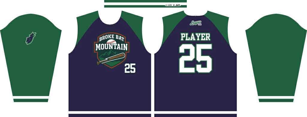Broke Bat Mountain Official Jersey