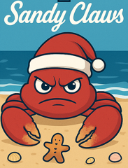 Logo for Sandy Claws