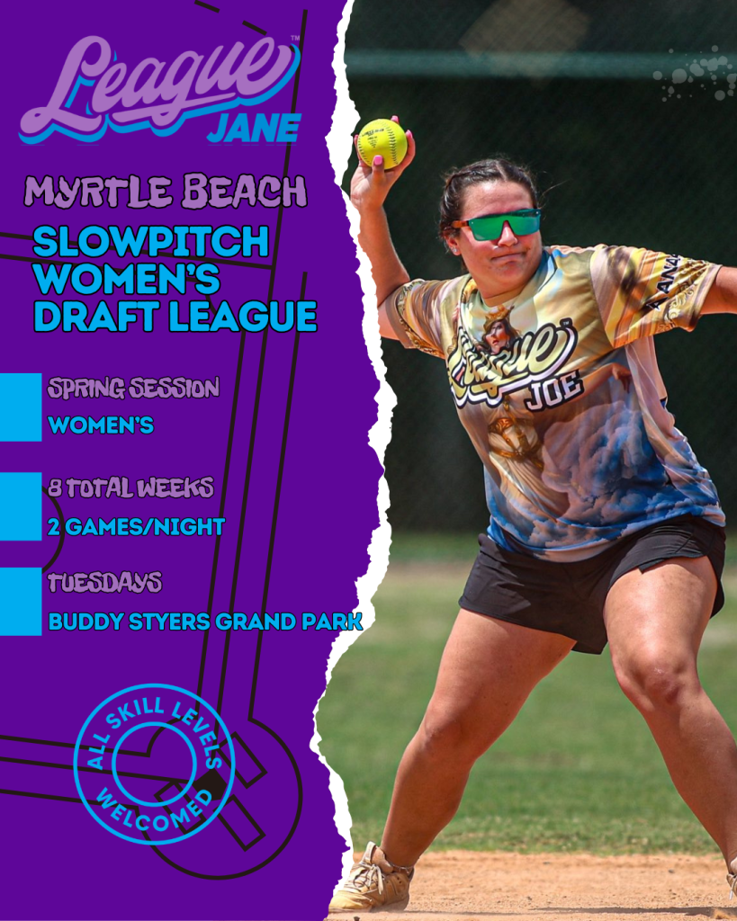 Myrtle Beach Slowpitch Draft League Jane Logo